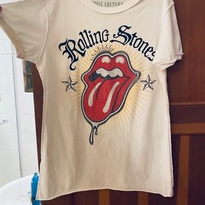 Rolling Stones White TShirt